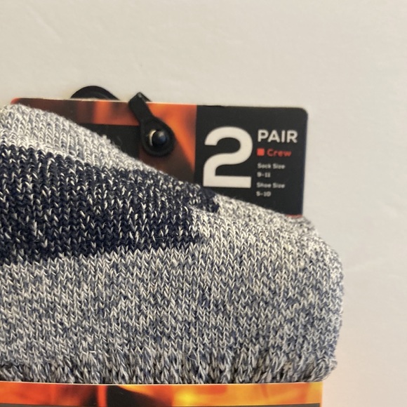 Merino Wool Blend Socks Xtreme Thermal Warm Cold Weather Boot Socks Grey - Picture 2 of 16